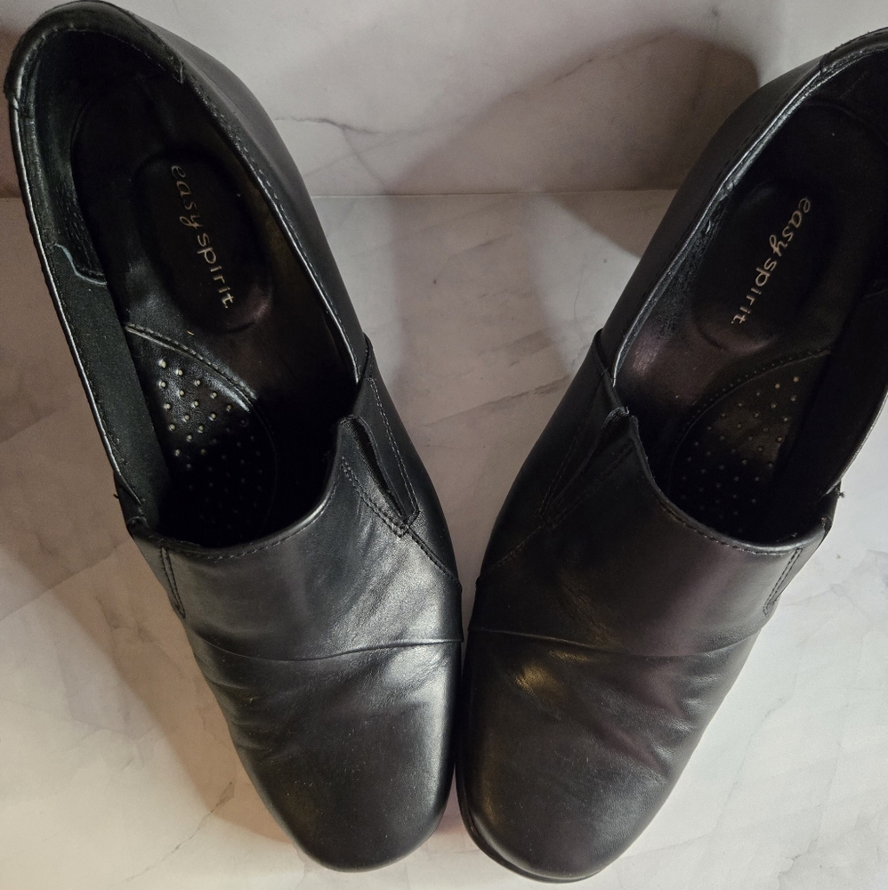 Easy Spirt Y2K 10 Black Chunky Heels